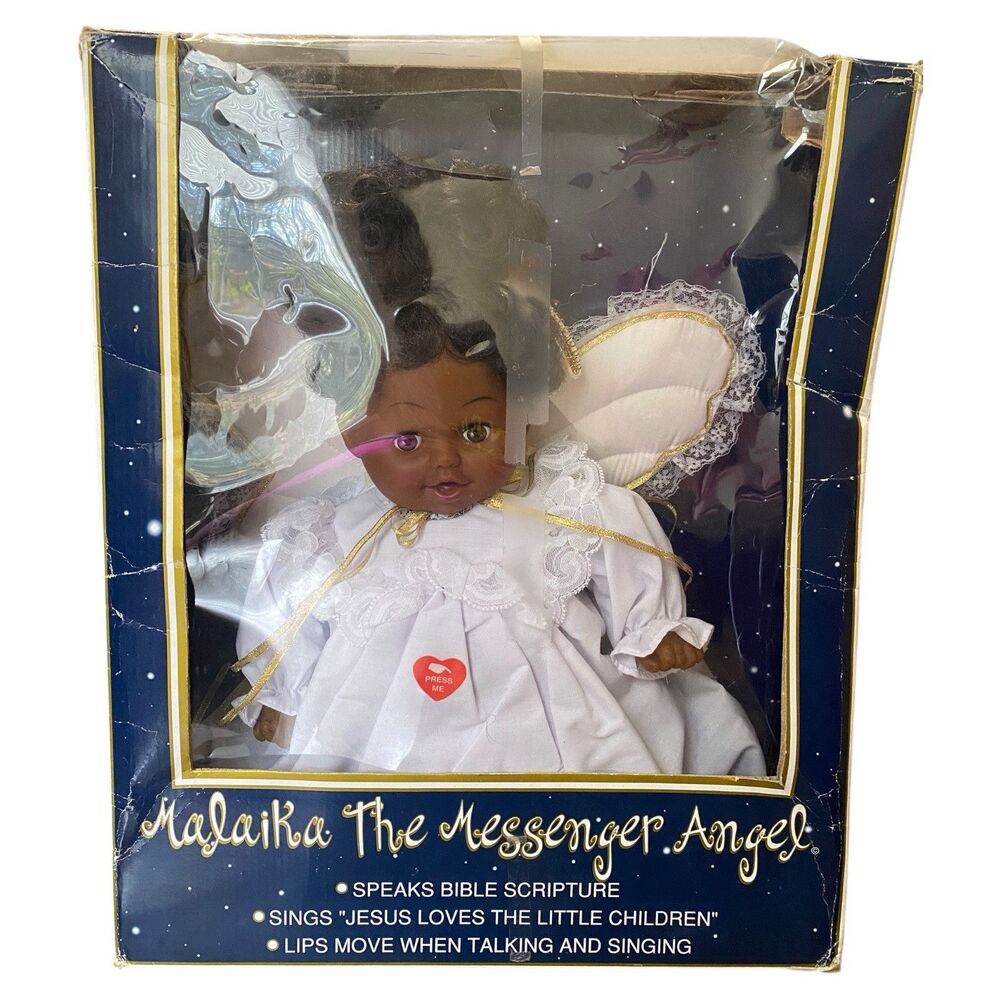 Singing Malaika The Messenger Angel Doll In Original Packaging African American